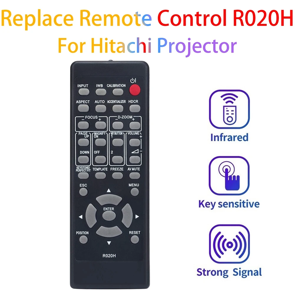 

Запасной пульт дистанционного управления R020H для проектора Hitachi LCD
