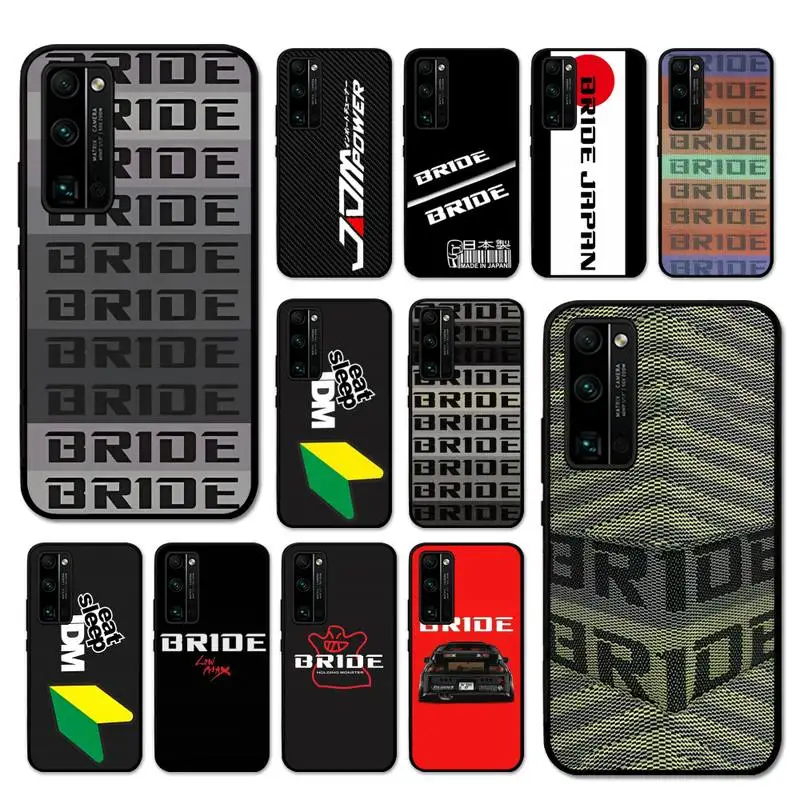 

Bride Jdm Material Print Phone Case for Huawei Honor 10 i 8X C 5A 20 9 10 30 lite pro Voew 10 20 V30 coque