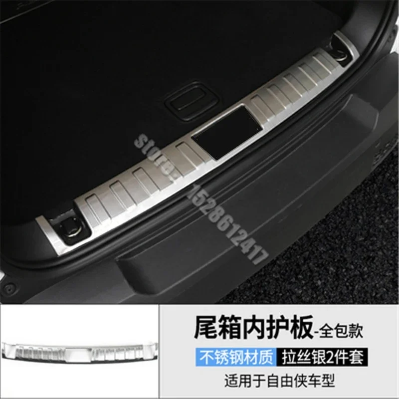 

Car Accessories Stainless For Jeep Renegade 2016-2020 Steel Rear Bumper Protector Sill Trunk Tread Plate Trim Car Styling