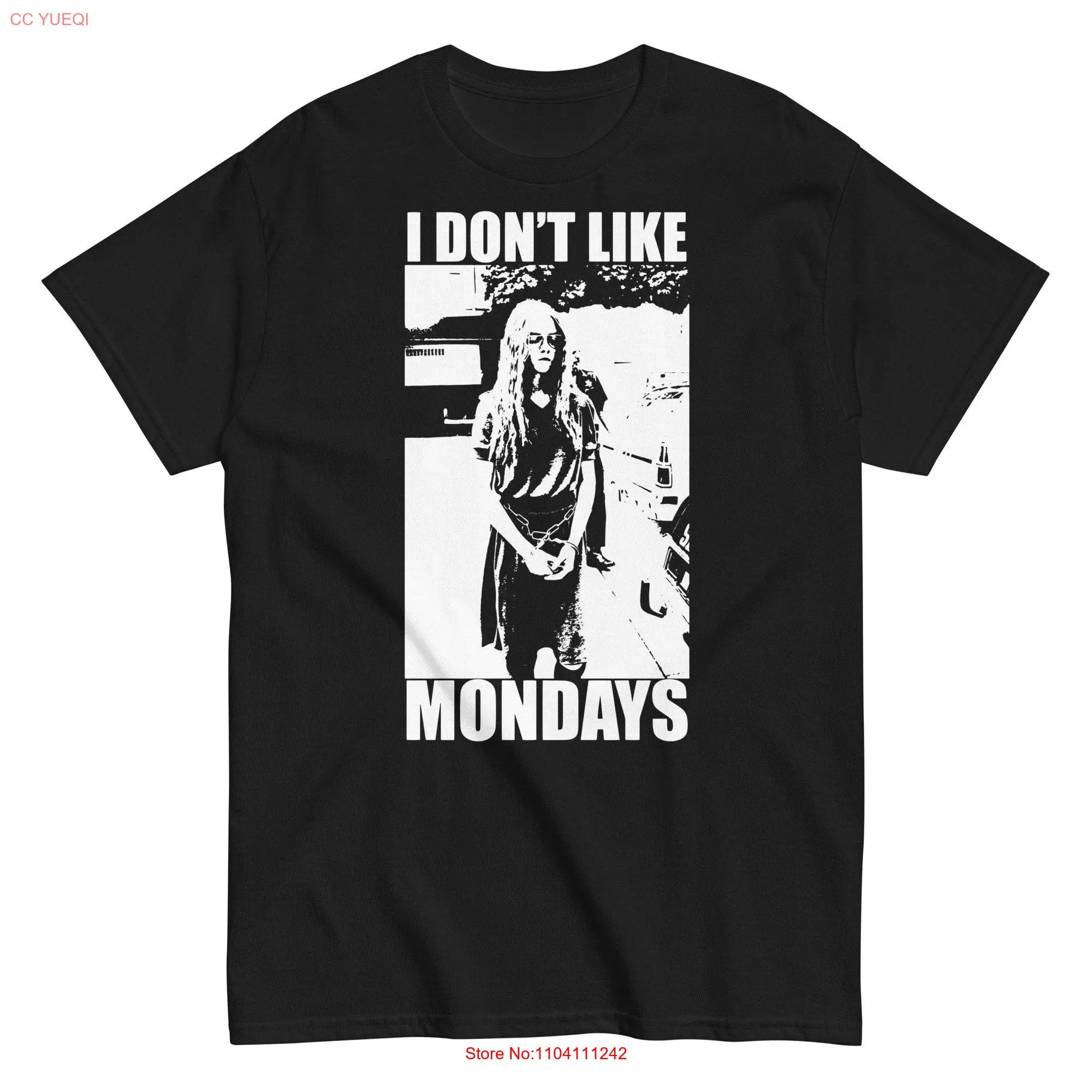 Мне не нравится футболка Mondays с длинным или коротким рукавом