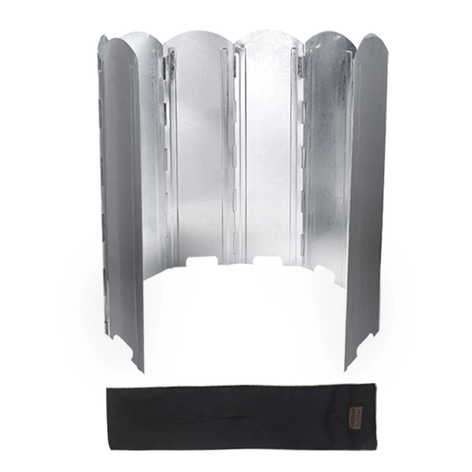 

Foldable Wind Deflector Lightweight Windproof Camping Stove Board Burner Camping Stove Gas Strong Cookware Supplies Fire