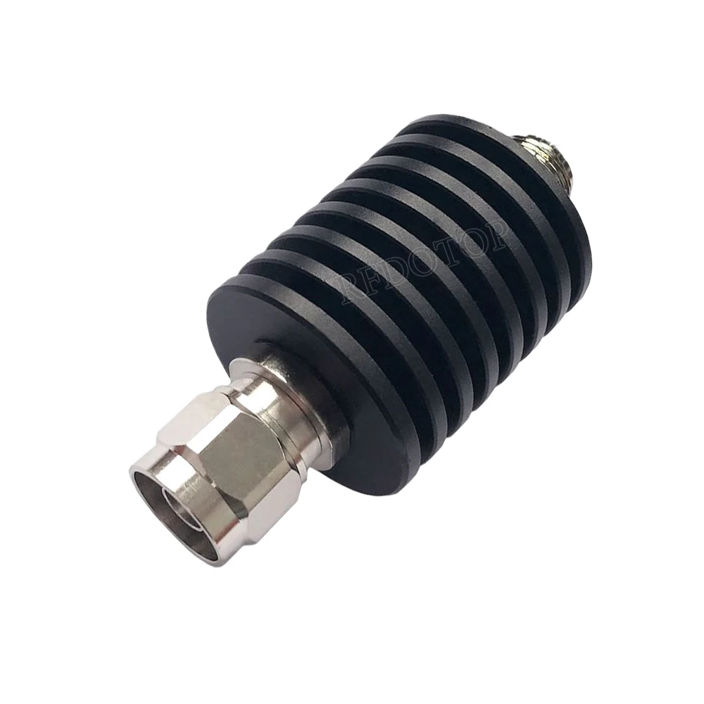 Атенюатор типа N-JK 30 Вт DC-3 ГГц/4 ГГц 1/2/3/5/6/10/15/20/30/40/50 дБ штекер N с гнездом RF