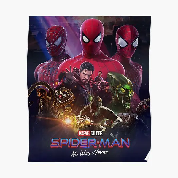

Настенный постер No Way Home Spider, винтажное украшение, печать картин, декор для современной комнаты, Настенная картина для дома, забавный, без рамки