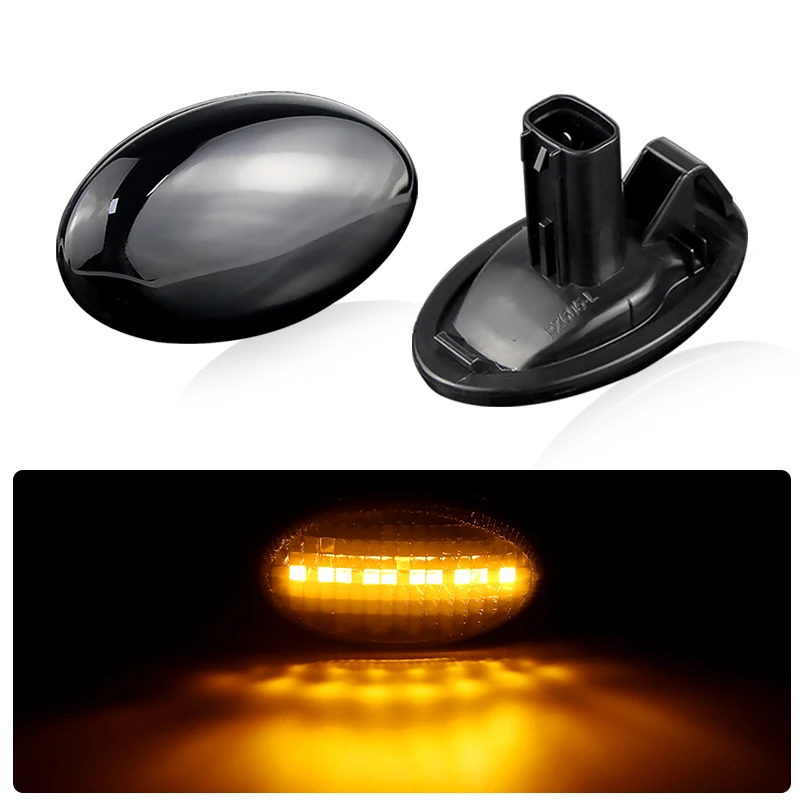 

2 Шт. Динамические Светодиодные Боковые Габаритные Огни Для Subaru Impreza GD GG 01-07 Forester SG 04-06 Legacy BE BH 00-03 T10