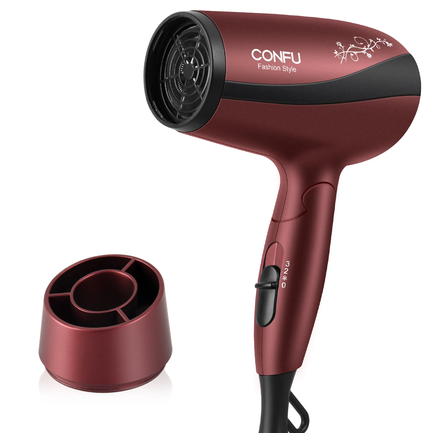 

Ionic Compact Hair Dryer, 16.9 oz, Foldable, for Travel Use