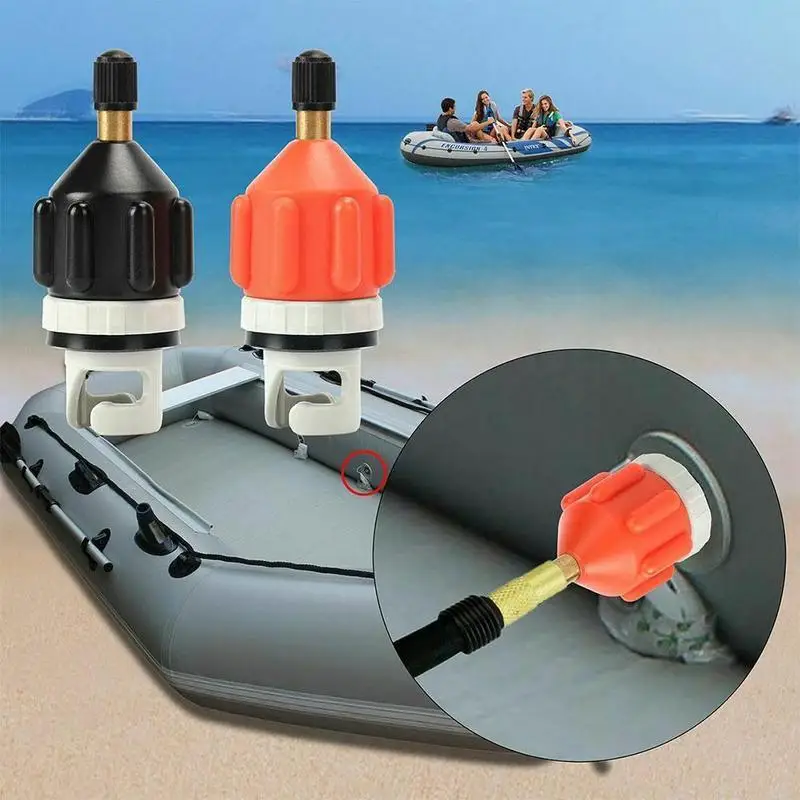 

Kayak Air Valve Adaptor Skillful Manufacture Rowing Boat Air Valve Adaptor Nylon Kayak Inflatable Pump Adapter For SUP Boar F1R7