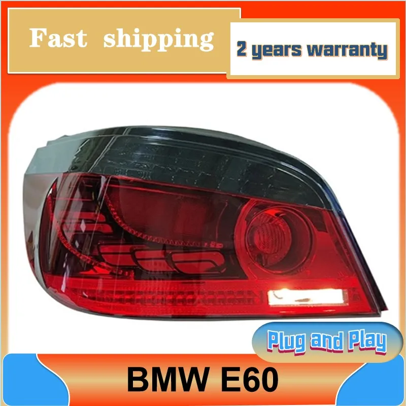 Автомобильный Стайлинг для BMW E60 задний фонарь 2003-2010 5 серии ДХО сигнал поворота