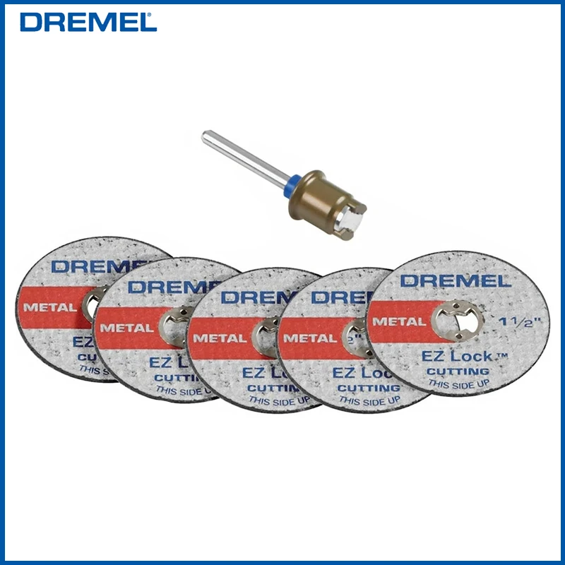Стартовый набор Dremel Ez Lock 5 шт. режущие диски из армированного стекловолокна 1