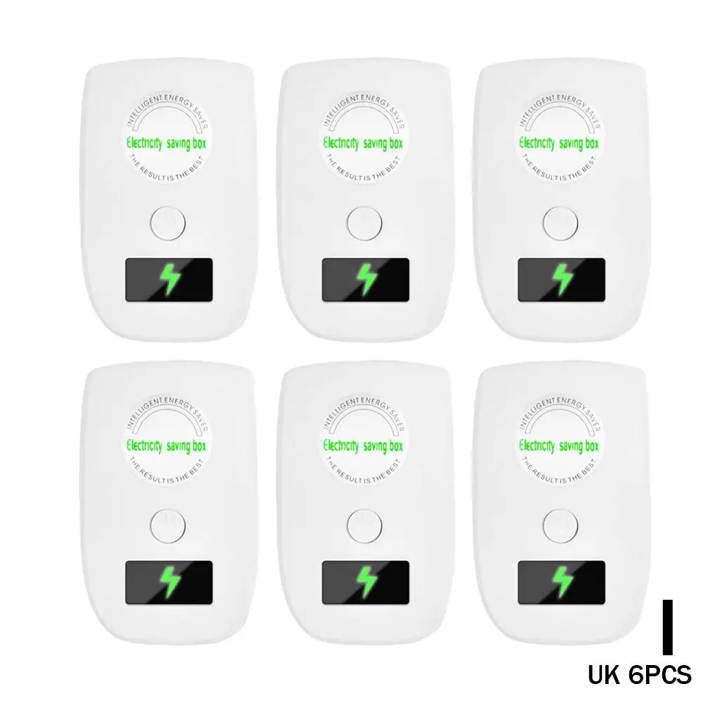 2/4/6 шт. энергосберегающее устройство Stop Watt коробка для экономии электроэнергии