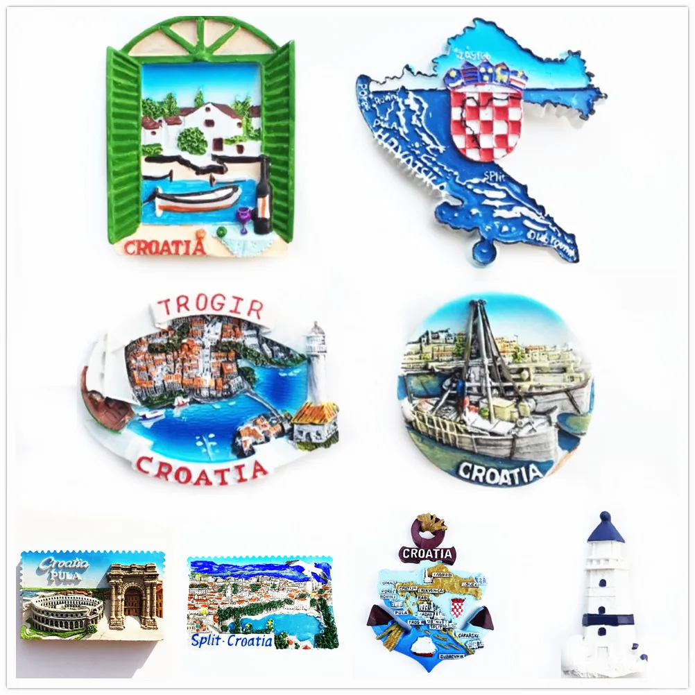 Хорватия магниты на холодильник с влюбленными чувствами туристические сувениры