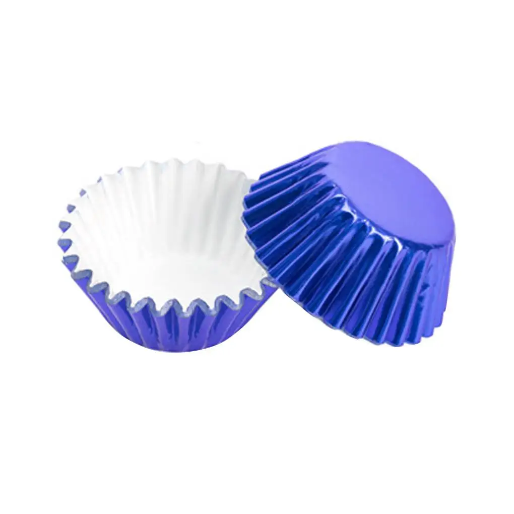 

100pcs Paper Cupcake Cup Aluminium Foil Muffin Baking Cups Liners Cupcakes Case Container
