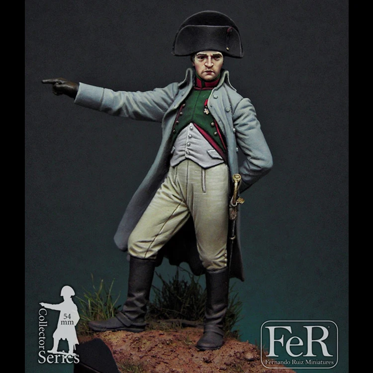 1/32 Наполеон Бонапарт Гренобль 1815 54 мм статуэтка из смолы GK темы исторических