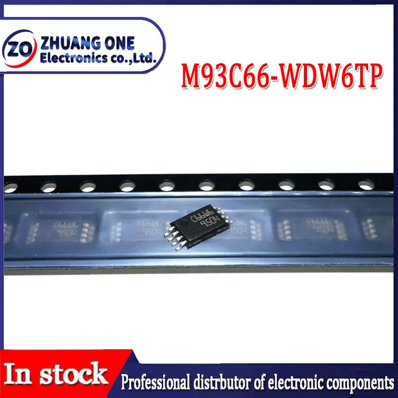 10 шт Φ 93C66 TSSOP C66WP M93C66-WDW6TP 508WP 95080 M95080 TSSOP-8 532WK