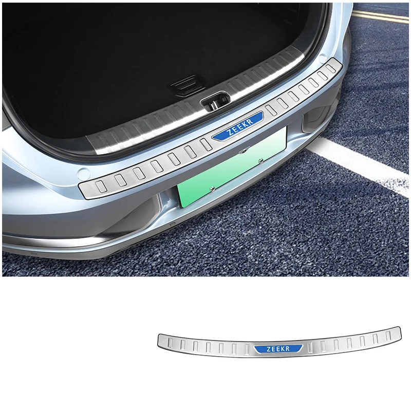 

Для Zeekr 001 2021-2024 Стайлинг автомобиля дверь приветственный порог крышка наклейки из нержавеющей стали защитная пластина протектора автомобильные аксессуары