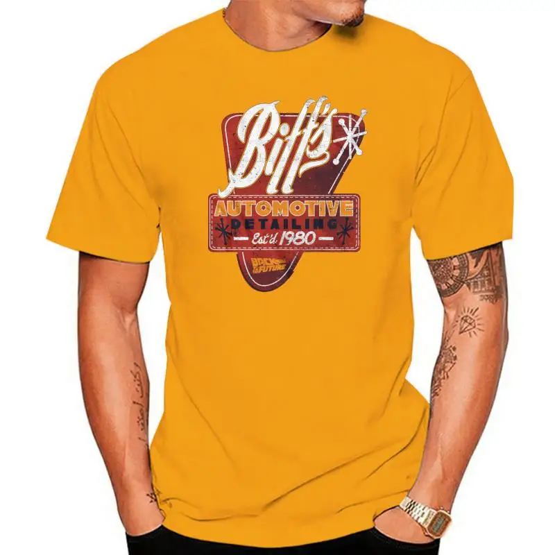 

American Classics Back to The Future Men's Biffs Detail T-Shirt Navy