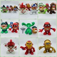 mr potato head marvel avengers diy assembled movable spider man doll hulk iron man star wars yoda kids toys