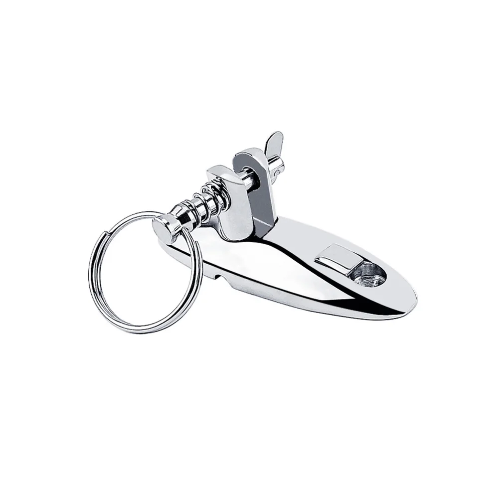 

1pc Deck Side Hinge Durability Mirror Polished Finish Deck Accessories