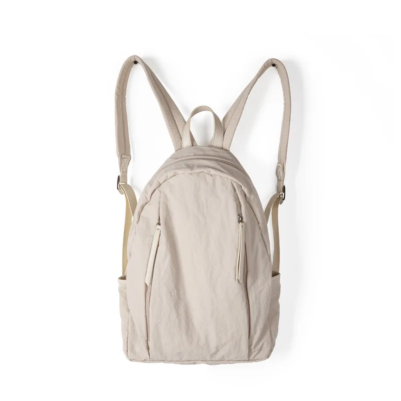 

High Quality Original Design Men's Backpack Japanese Nylon Bag Ultralight Schoolbag Canvas Travel Backpack Trendy Women's Bags