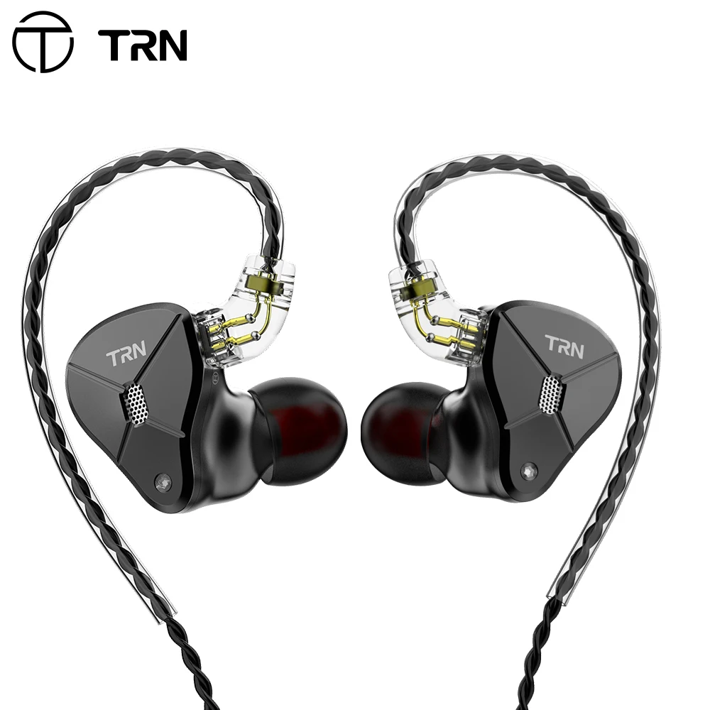 TRN BA5 Headphone 10BA Balance Amarture Driver Unit In Ear HIFI DJ Monitor Earphone Earbud With 2PIN Detachable Cable TRN T2 PRO