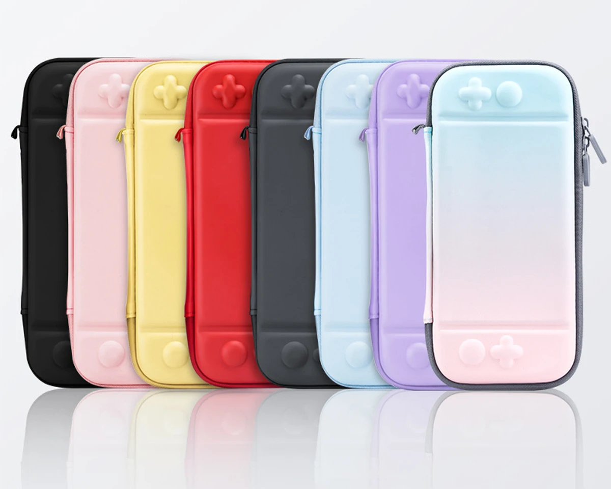 

1PCS Color Skin-Friendly Storage Bag For Nintendo Switch Console Controller Hard Shell Carrying Case Travel Portable Storage Box