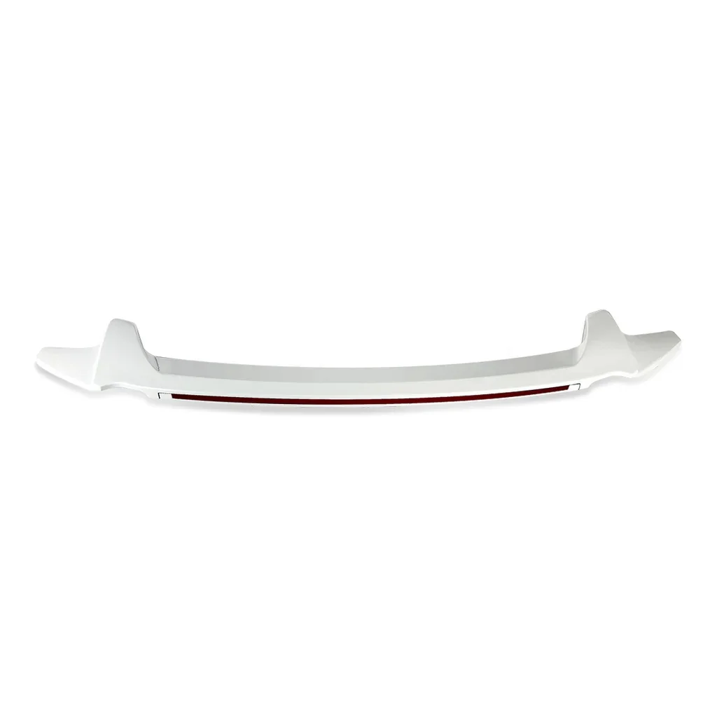 

US Stock White Trunk Spoiler With LED Sequential Turn Signals For 16-21 Sedan