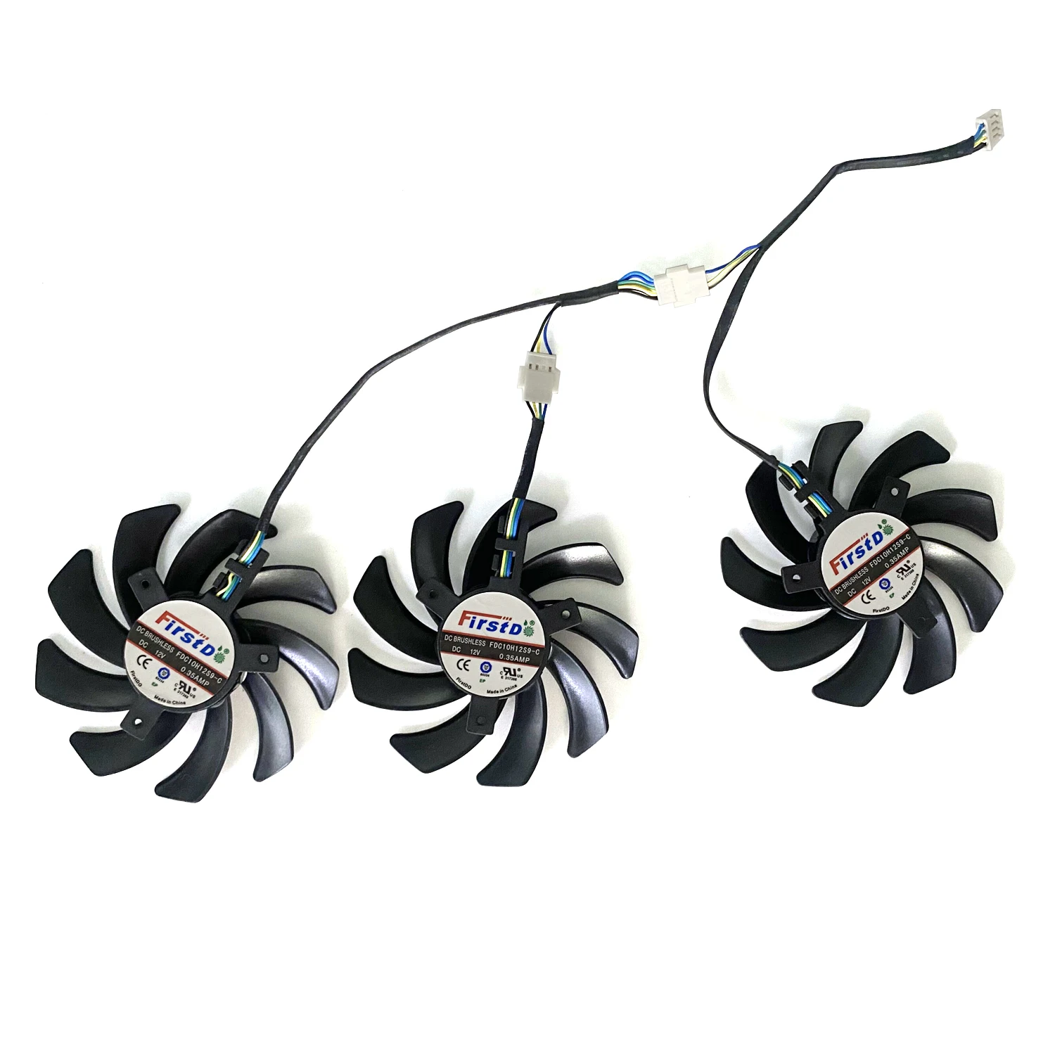 Охлаждающий вентилятор 85 мм 4PIN FDC10H12S9-C R9 390X GPU для Sapphire Radeon Nitro 280X 290 290X 390 Tri-X