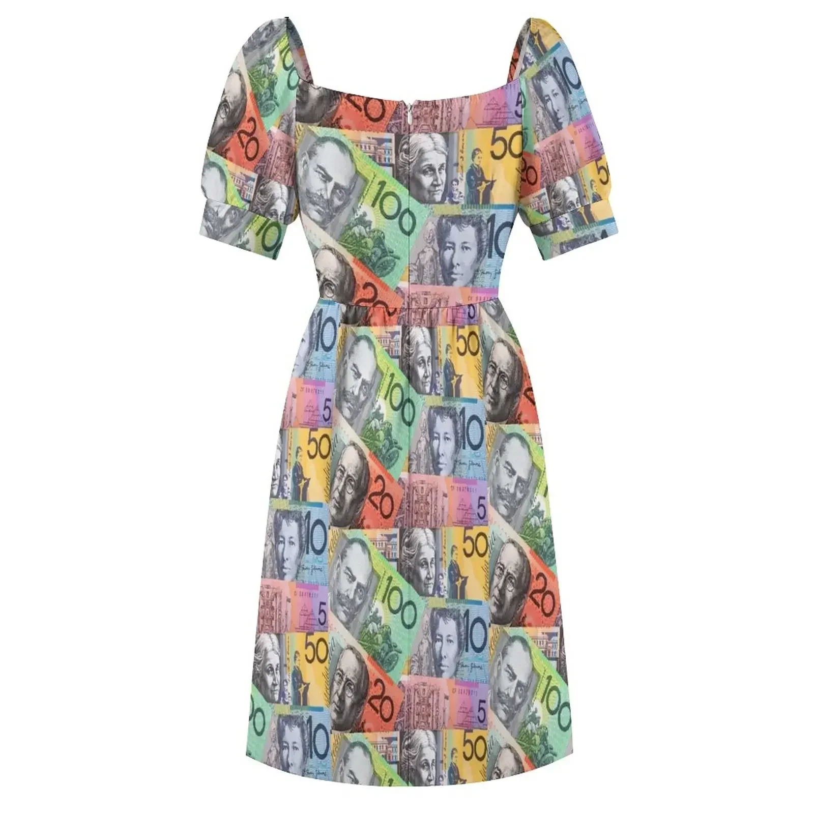 Платье без рукавов с австралийскими долларами летнее платье для женщин платья 2025