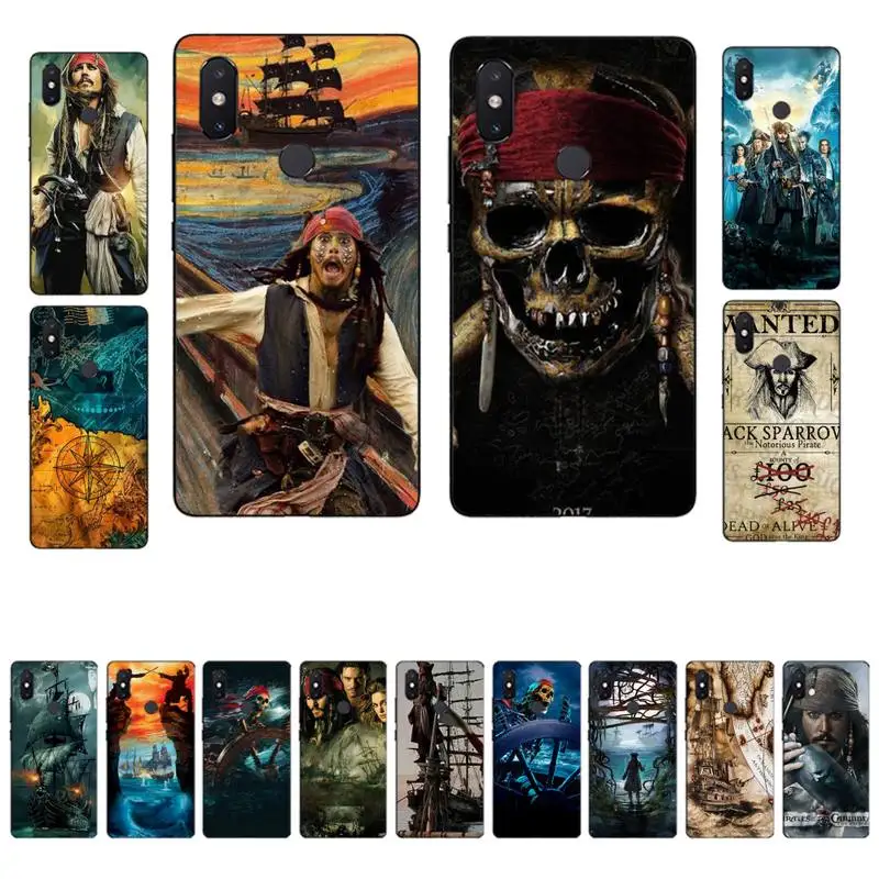 

Disney Pirates of the Caribbean Phone Case for Xiaomi mi 8 9 10 lite pro 9SE 5 6 X max 2 3 mix2s F1