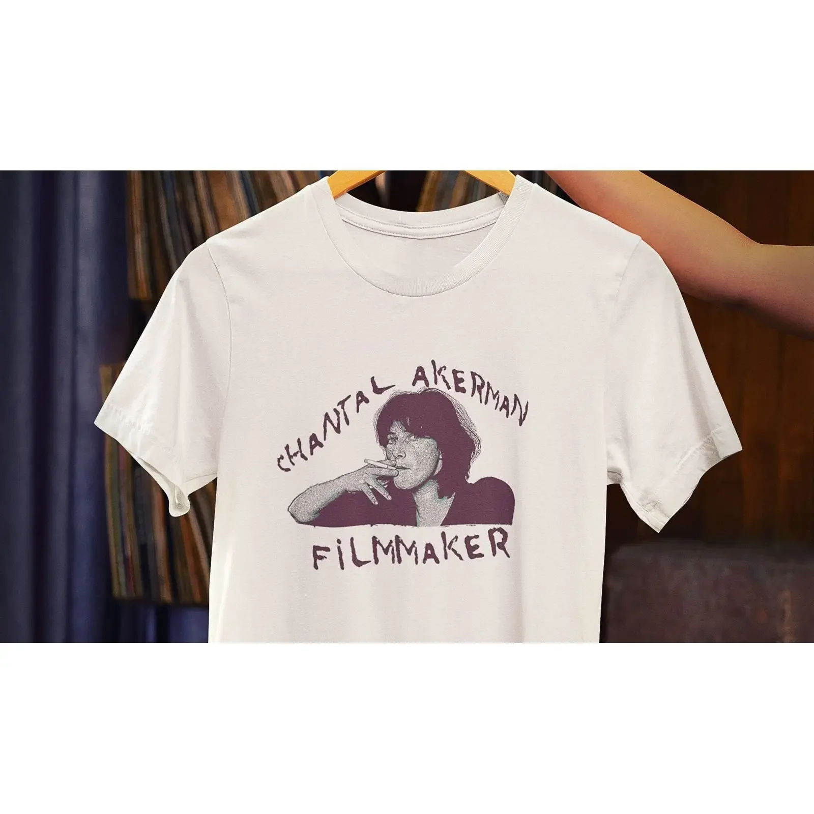 Фото Футболка Chantal Akerman Jeanne Dielman Arthouse Film, винтажная, модная, уличная, мягкая, стильная, мужская, эластичная, дышащая №1