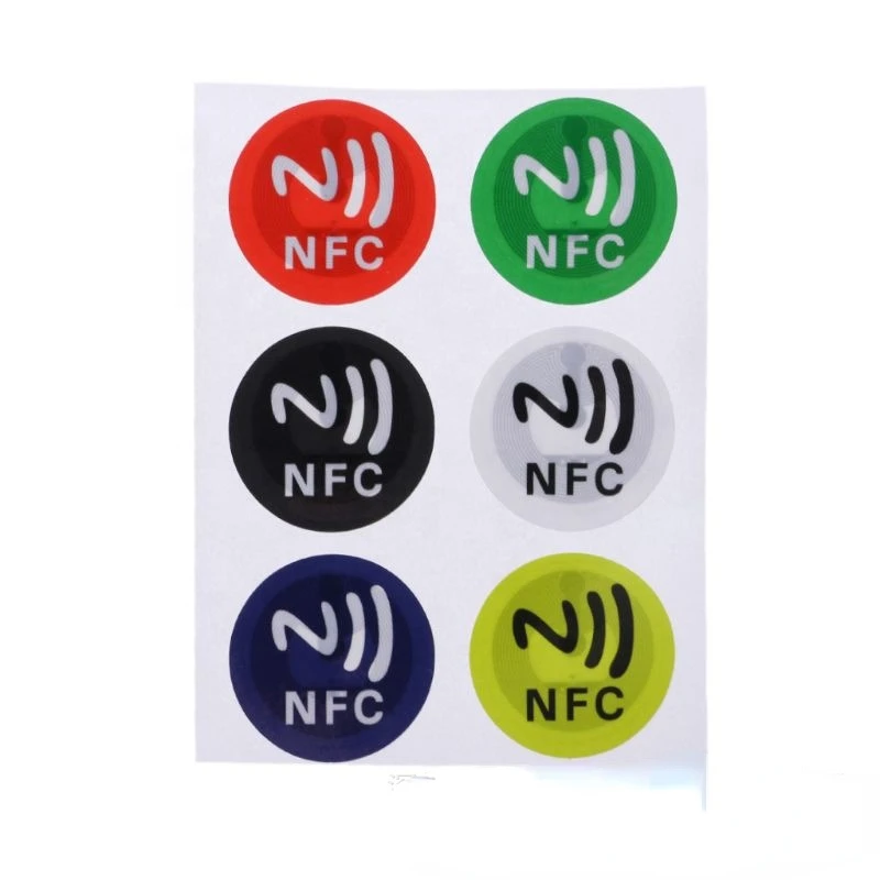 

Водонепроницаемые наклейки NFC из ПЭТ-материала, 213 ярлыков, 6 шт.