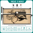 NEJE 3 Max A40640A40630F30130N40630 лазерный гравировальный станок с ЧПУ резак для дерева инструмент для резки древесины управление через приложение Lightburn