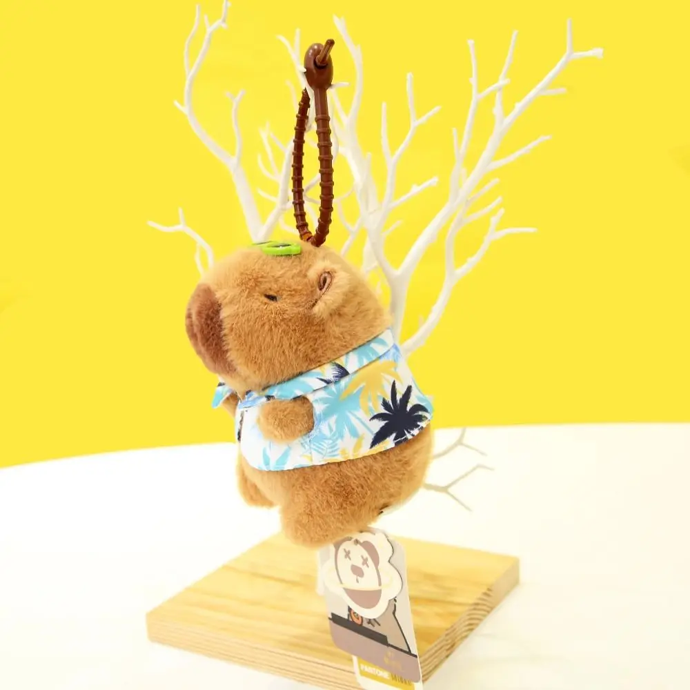 Водная морская свинка летняя капибара плюшевая подвеска Летний стиль флуфти