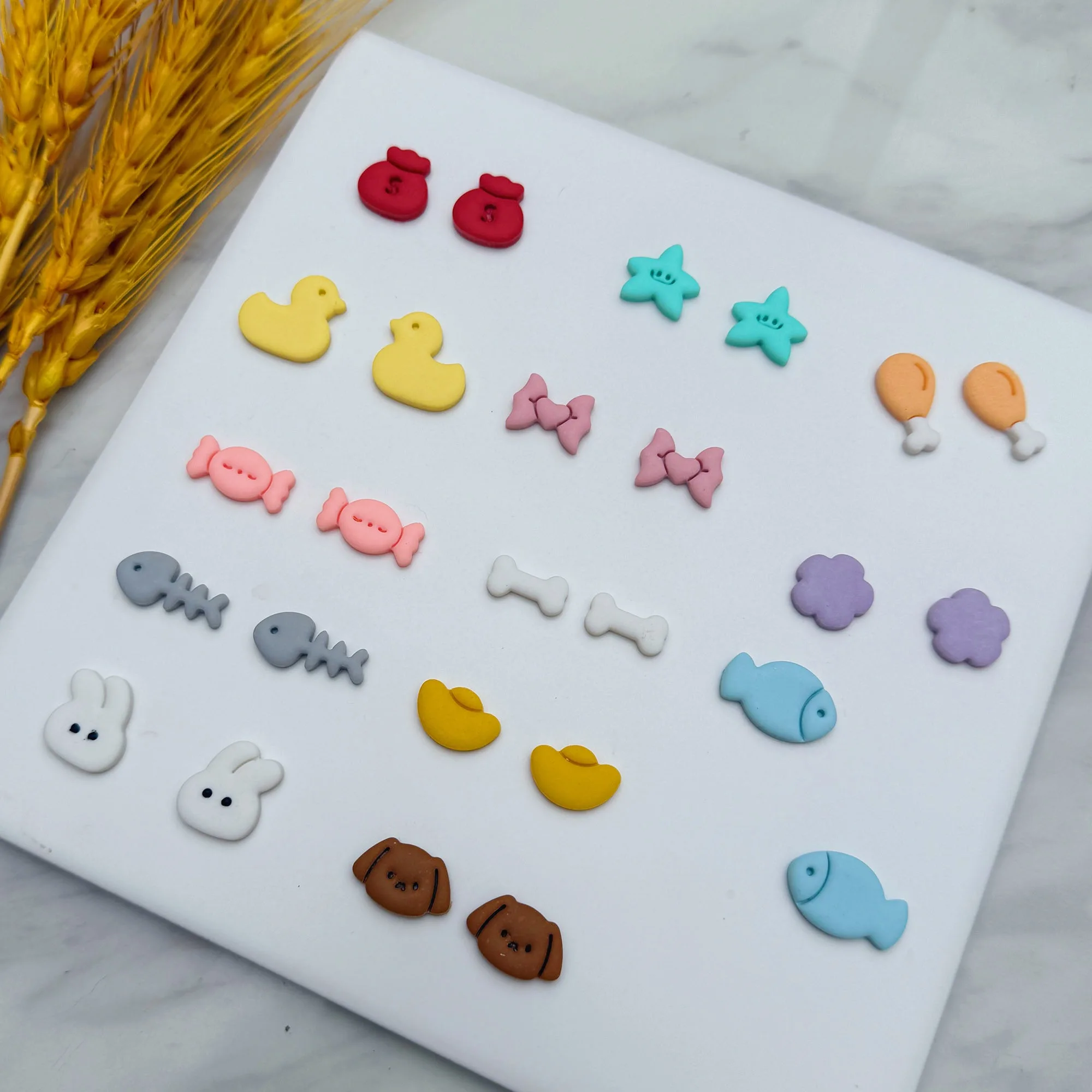 Маленький бант утка конфеты рыба морская звезда форма кролика фрезы из