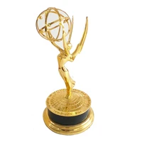 real life size 29 39cm 11 emmy trophy academy awards of merit 11 metal trophy home decoration accessories home decore
