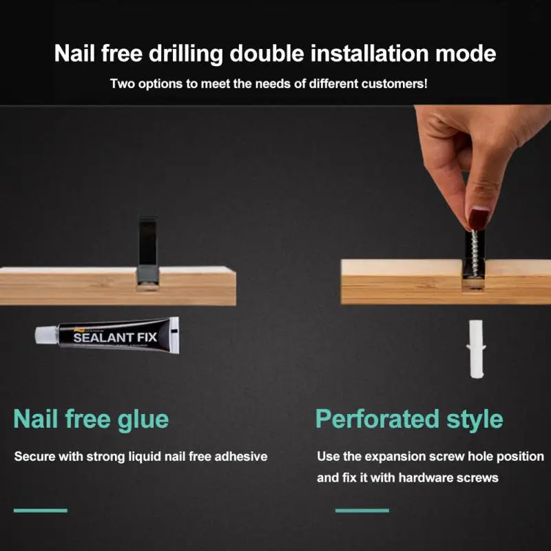 Складная вешалка для полотенец настенные крючки одежды 2 способа установки