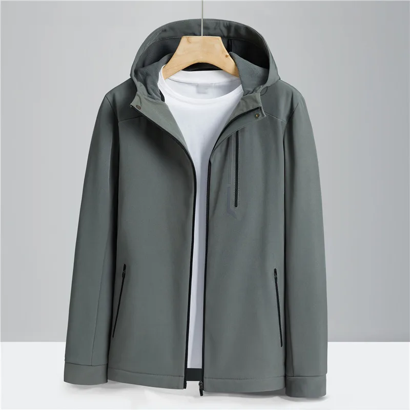 

New 2022 Spring Autumn For Mens Design Clothes Casual Streetwear Bomber Black Green Outdoor Jacket Plus OverSize 6XL 7XL 8XL
