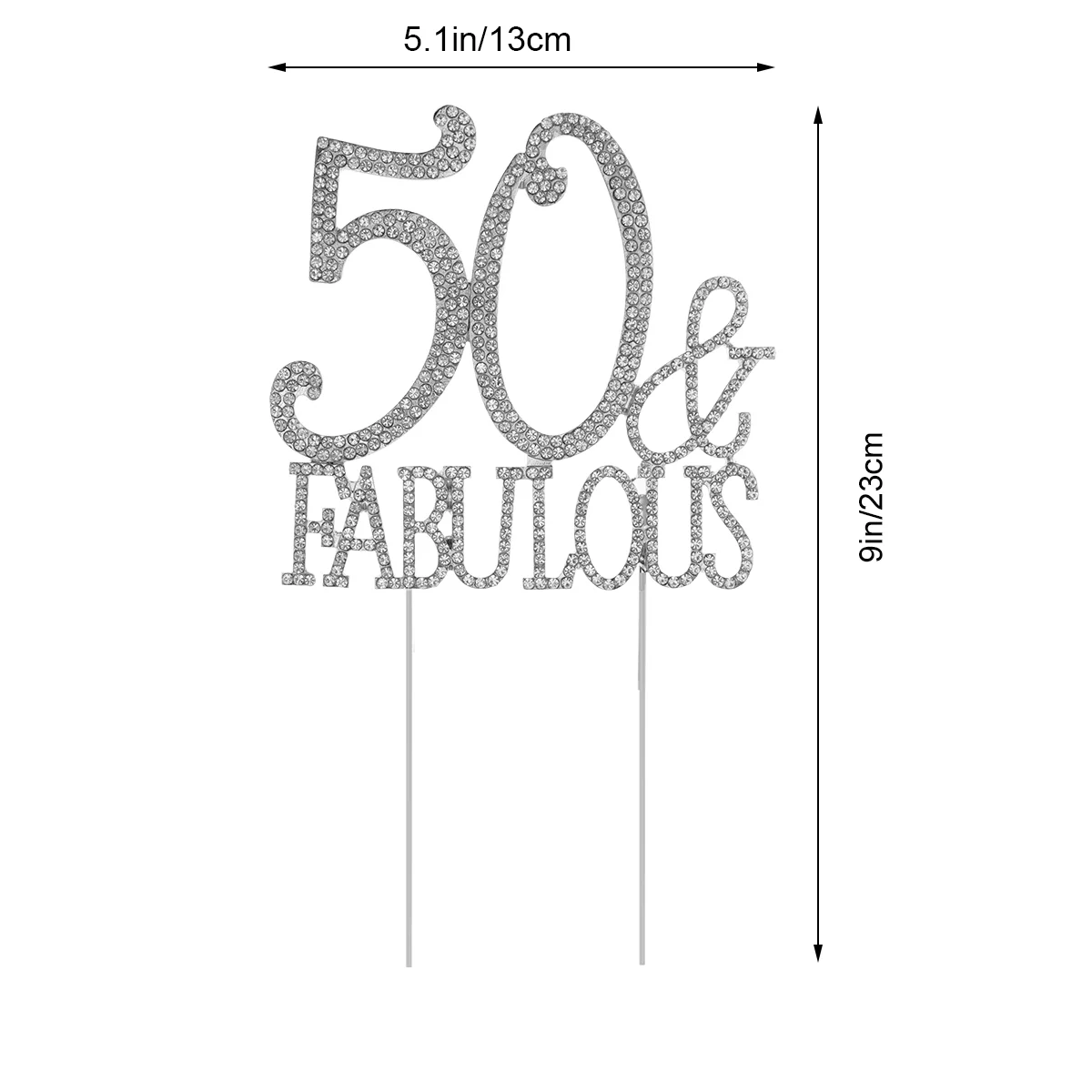 50 сказочных торт на 50-летие или юбилей декоративный топпер для торта со стразами
