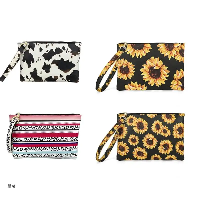 D0UD для креативных клатчей из искусственной кожи с леопардовым принтом коровы