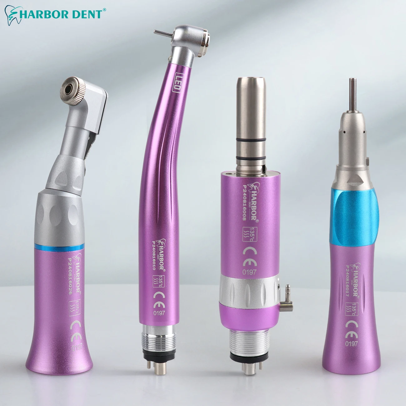 Стоматологический высокоскоростной и низкоскоростной наконечник с 2/4