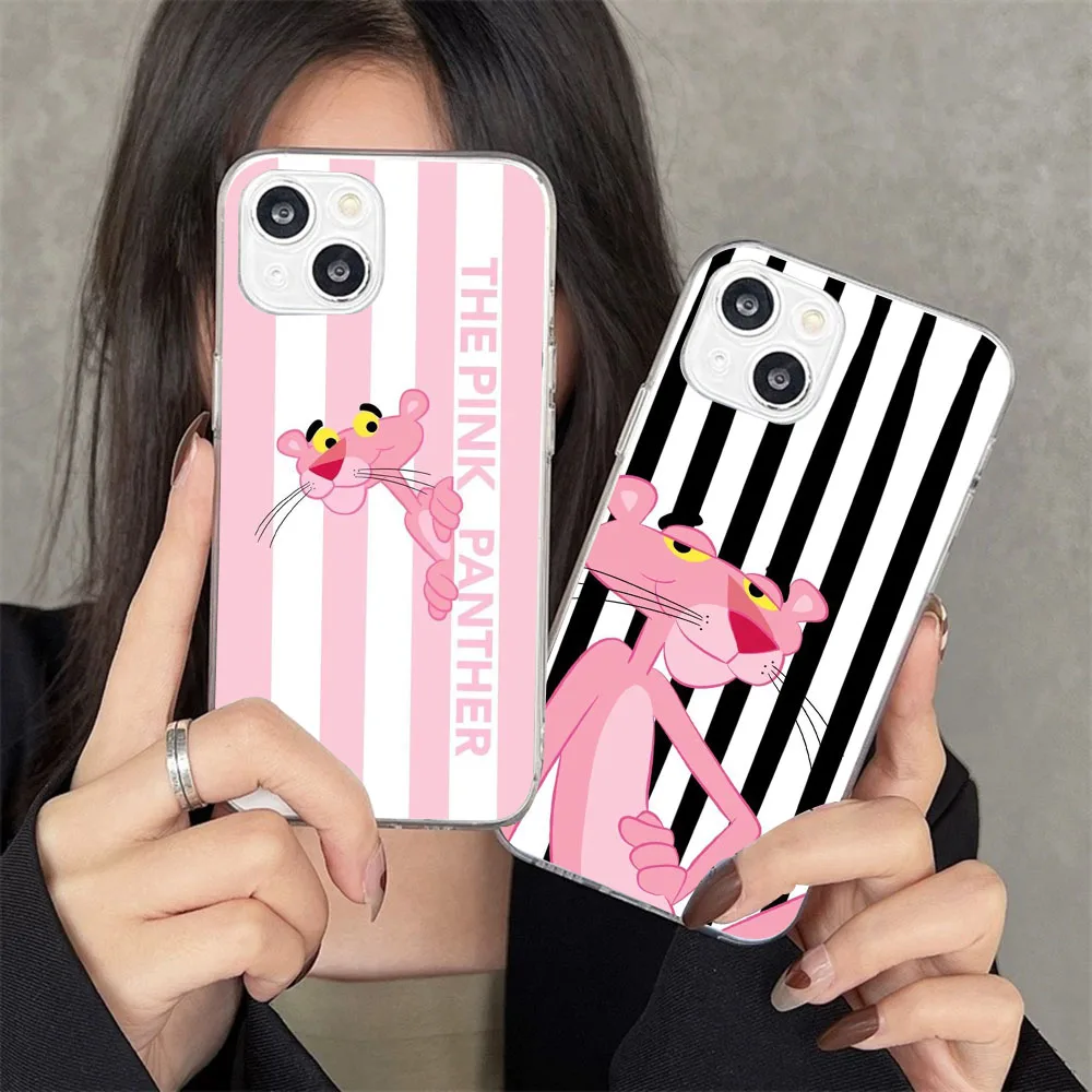 WX-81 P-Розовая пантера Гибкая из ТПУ для Moto G52 G42 G32 G23 G22 G14 G84 E32 G62 G04 G24 G72 G71 G73 G34 G9