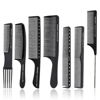 10pcs different new professional hair brush comb salon barber hair combs hairbrush hairdressing combs hair care styling tools