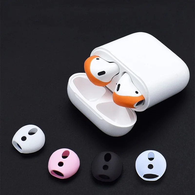 

Ear Caps For Apple Airpods Anti-lost Silicone Ultra-thin Sleeve Wireless Bluetooth Headset Case Non-slip For Air Pods Earphone