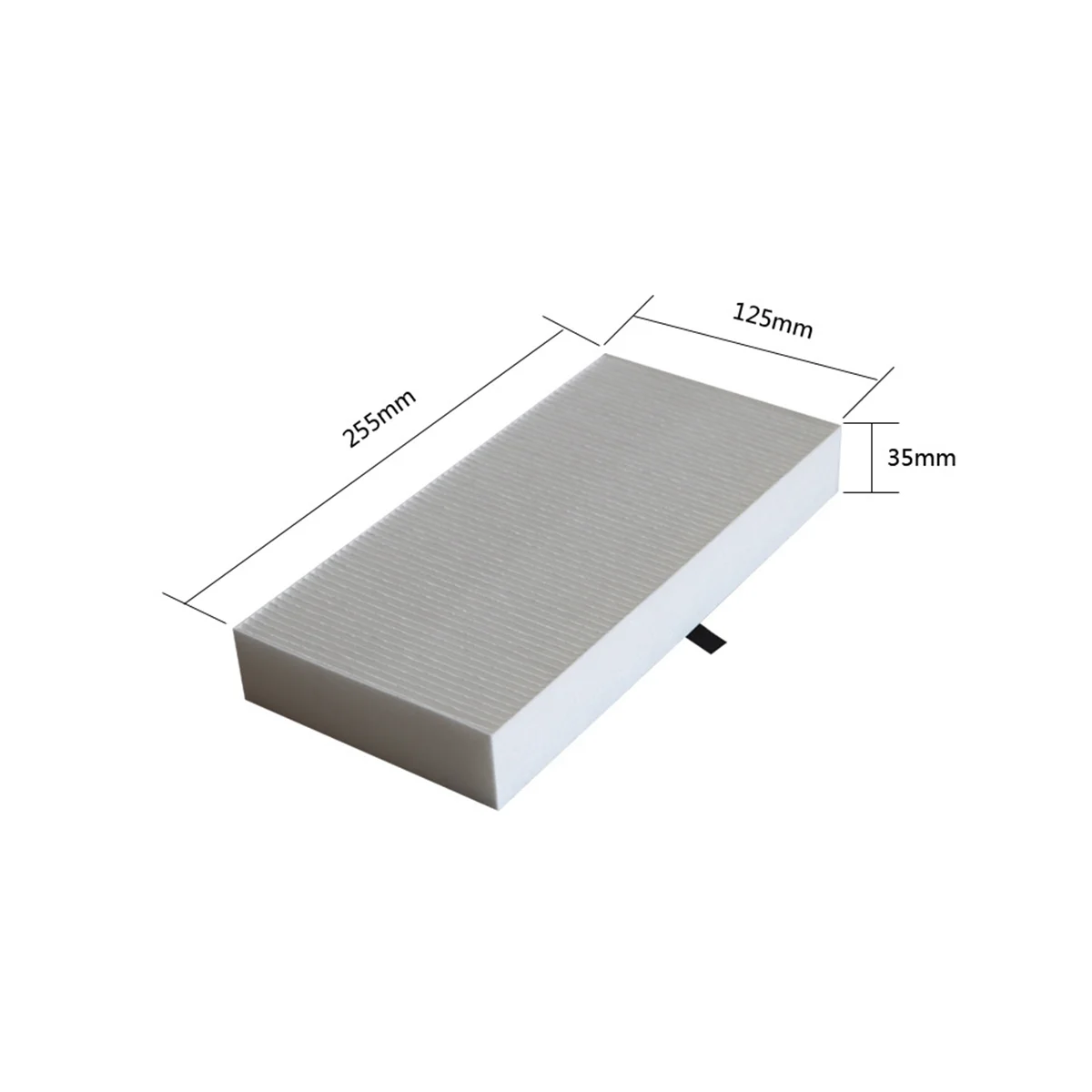 

2Pcs Filter for U Air Purifier Replacement HEPA Filter for FRF102B& Filter U,HRF201B,HHT290