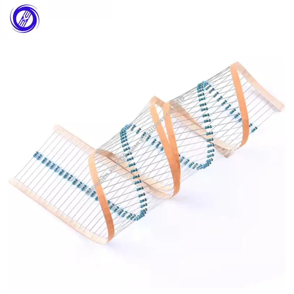 Металлопленочный резистор 1/4 Вт ±1% 10R 12R 15R 18R 20R 22R 24R 27R 30R 33R 36R 39R 43R 47R 51R 56R 62R 68R 75R 82R 91R