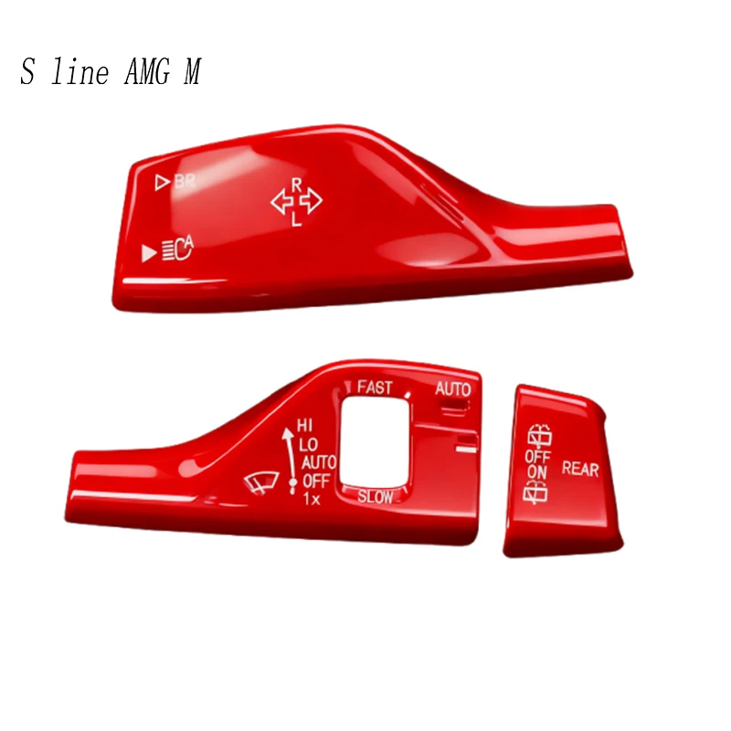 

Для BMW X3 G01 X5 F15 G05 X7 G07 X1 F48 X2 F39 Автомобильный указатель поворота, крышка стеклоочистителя, кнопка переключения, наклейка, стержень, спортивные аксессуары для стайлинга