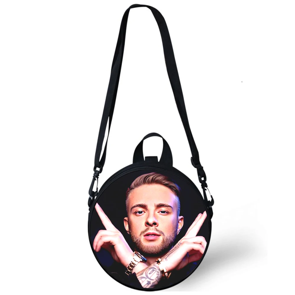 Egor Kreed Child kindergarten Bag 3D Print Crossbody Shoulder Bags For School Women Mini Round Bagpacks Rugtas Baga