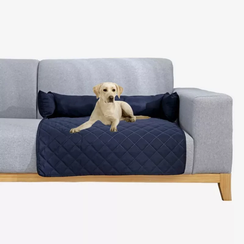 

Waterproof Dog Sofa Cover Cushion Pet Bed Sleeping Mat for Large Dogs Couch Calm Nest Car Seating Protector with Neck Bolster