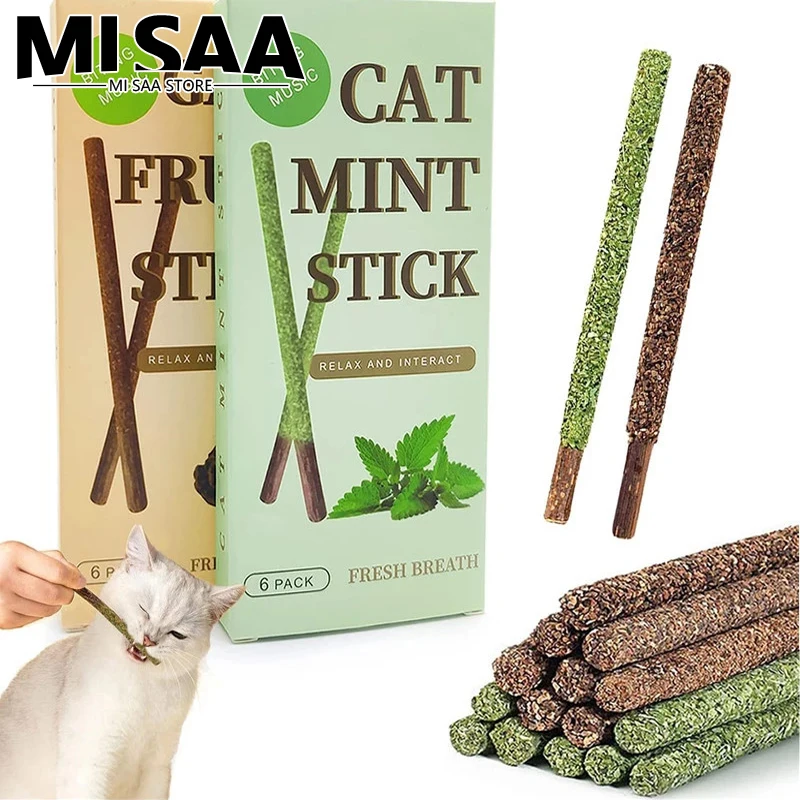 

6 шт., 100% натуральная кошачья мята