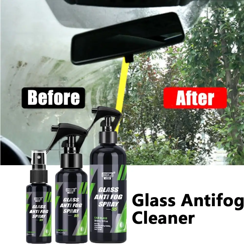

50/100/300ml Visibility Defogging Cleaner Windshields Anti Fog Spray Car Defogger Window Cleaning Glass Antifog