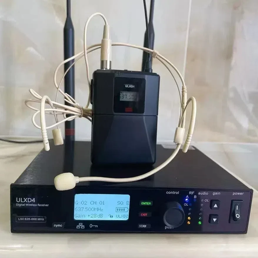 Paulkitson ULXD4 BETA58A BETA87A S58 Профессиональное аудиооборудование UHF Беспроводная портативная микрофонная система для караоке Аксессуары (art.: 3920d18af439d) - 3920d18af439d